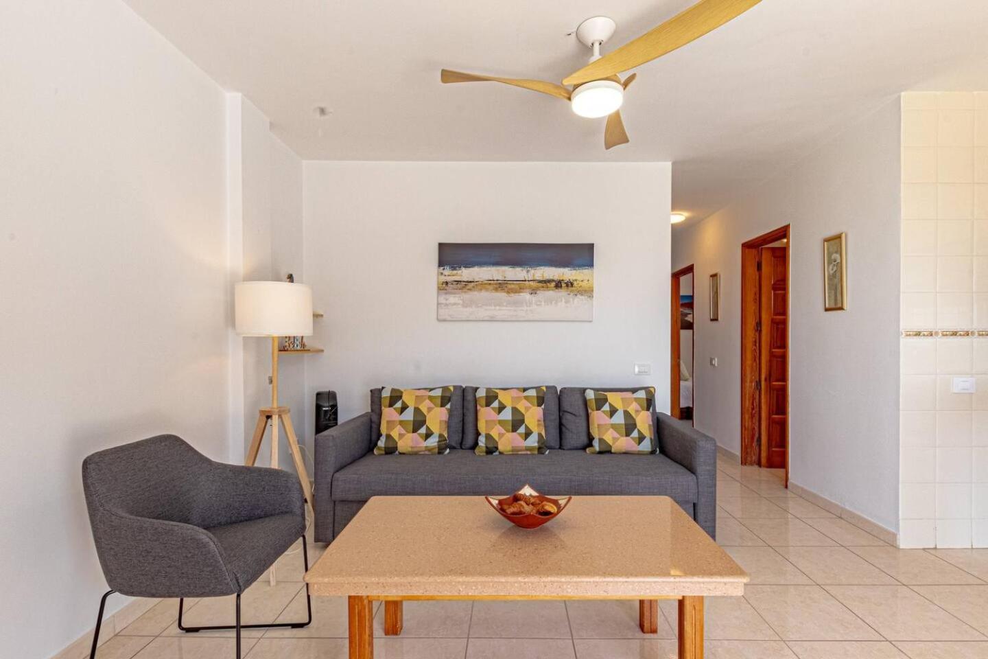 Sunny Oceanview Terrace By Dream Homes Tenerife Acantilado de los Gigantes Bagian luar foto