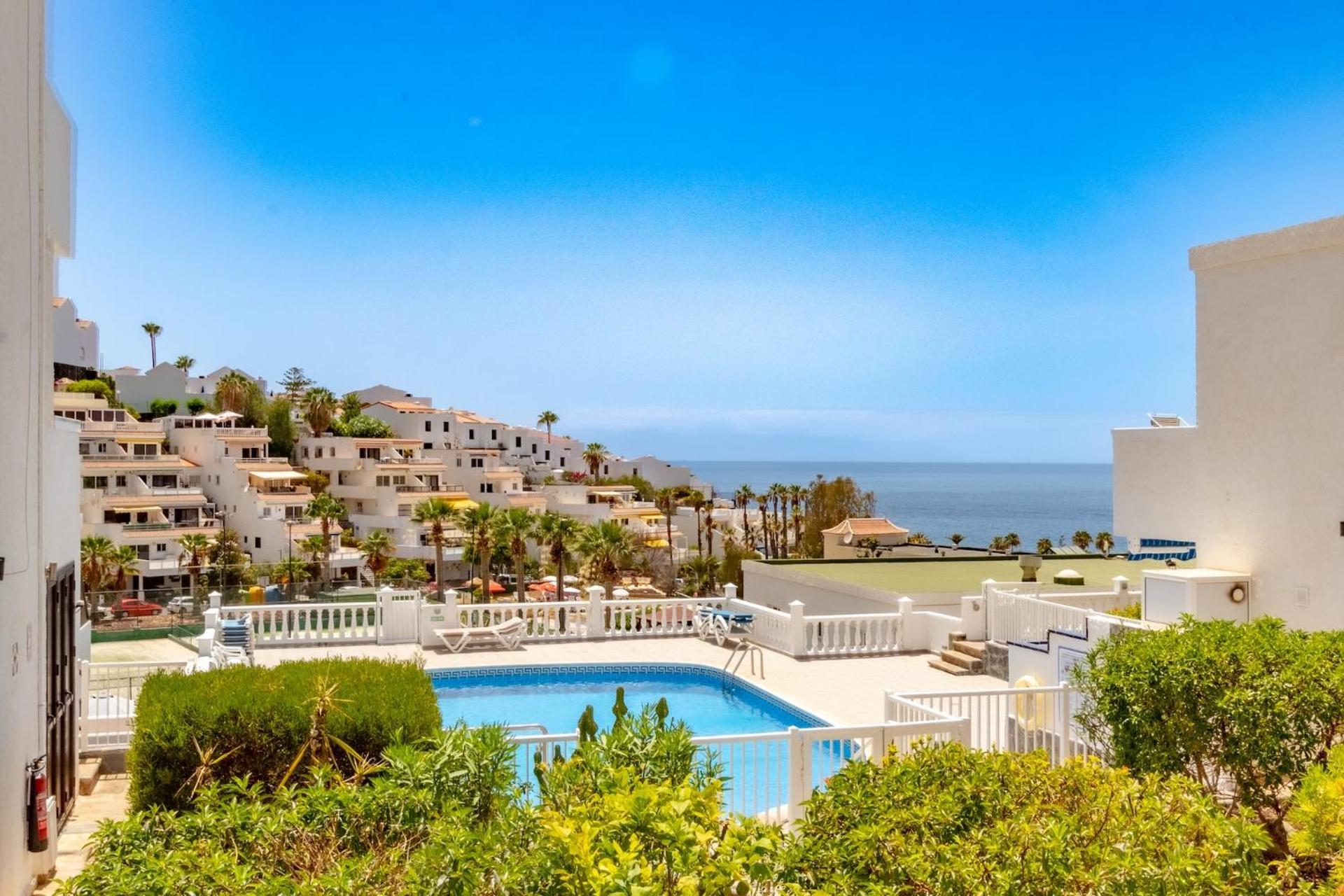 Sunny Oceanview Terrace By Dream Homes Tenerife Acantilado de los Gigantes Bagian luar foto