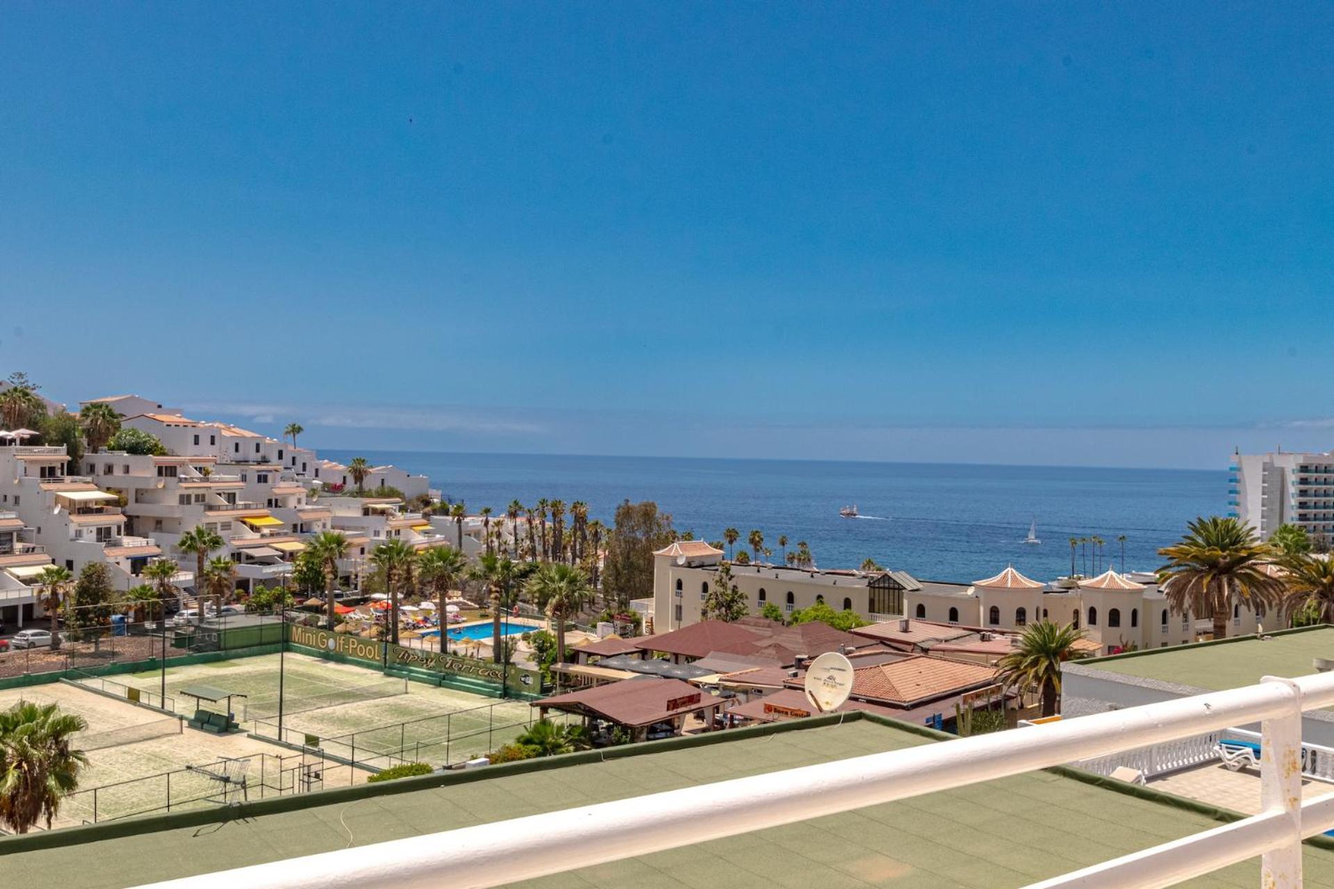 Sunny Oceanview Terrace By Dream Homes Tenerife Acantilado de los Gigantes Bagian luar foto