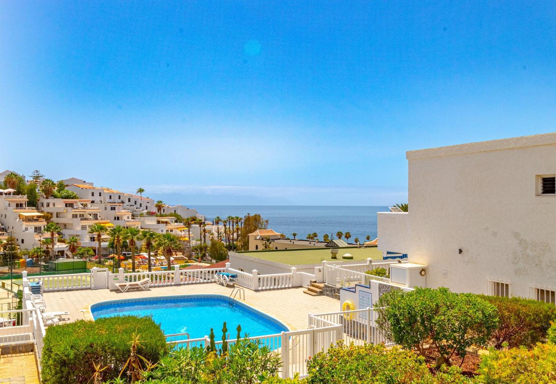 Sunny Oceanview Terrace By Dream Homes Tenerife Acantilado de los Gigantes Bagian luar foto