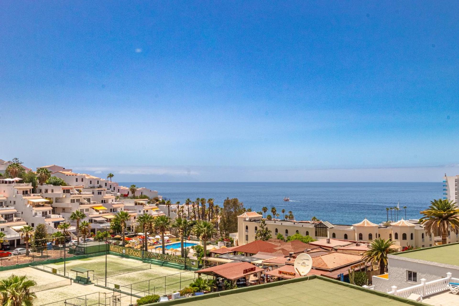 Sunny Oceanview Terrace By Dream Homes Tenerife Acantilado de los Gigantes Bagian luar foto