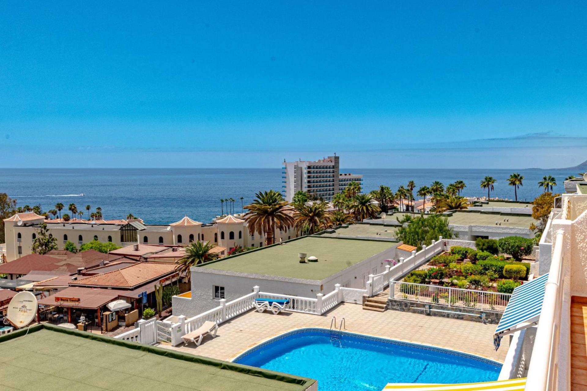 Sunny Oceanview Terrace By Dream Homes Tenerife Acantilado de los Gigantes Bagian luar foto